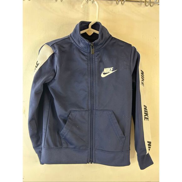 Nike 3t jacket navy zipper spellout - Picture 2 of 6